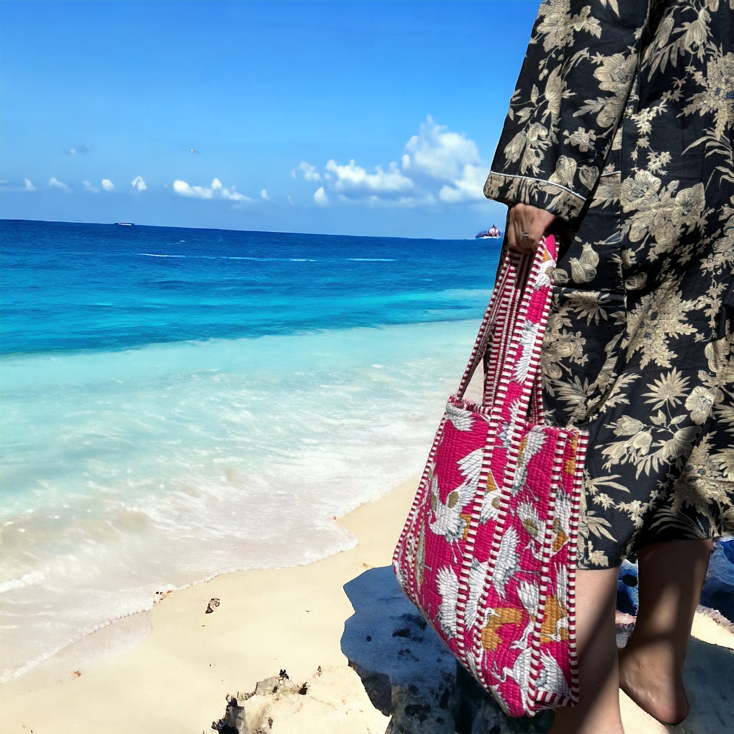 Les sacs de plage matelassés