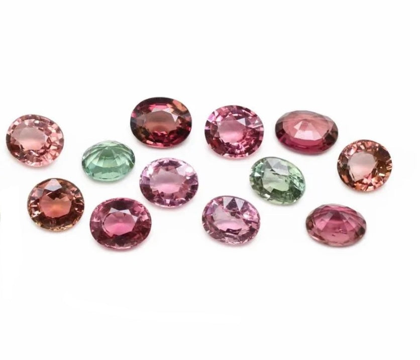 Bague artisanale JAIPUR Tourmaline facettée