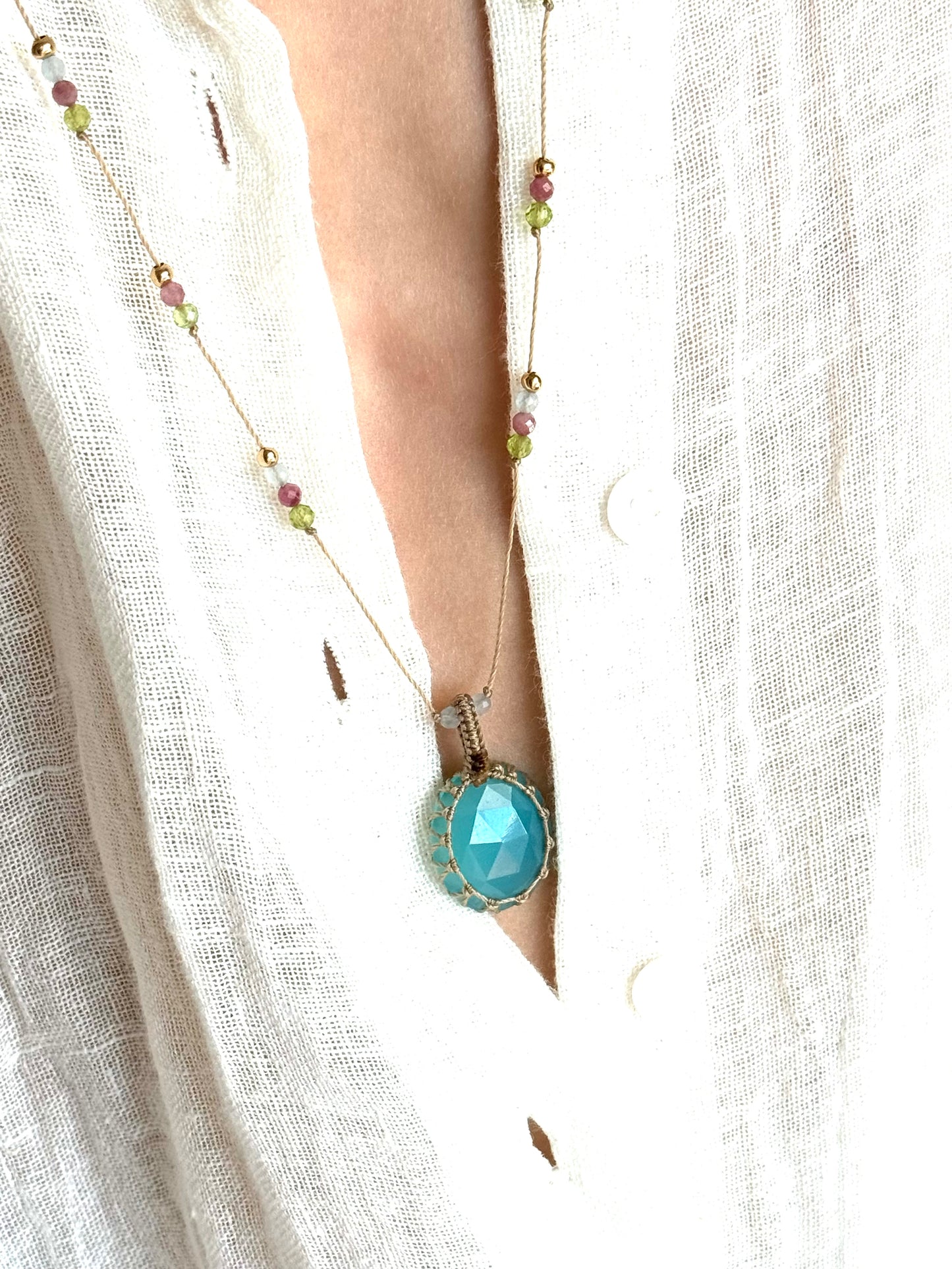 Collier KAJAL- Sérénité et Harmonie