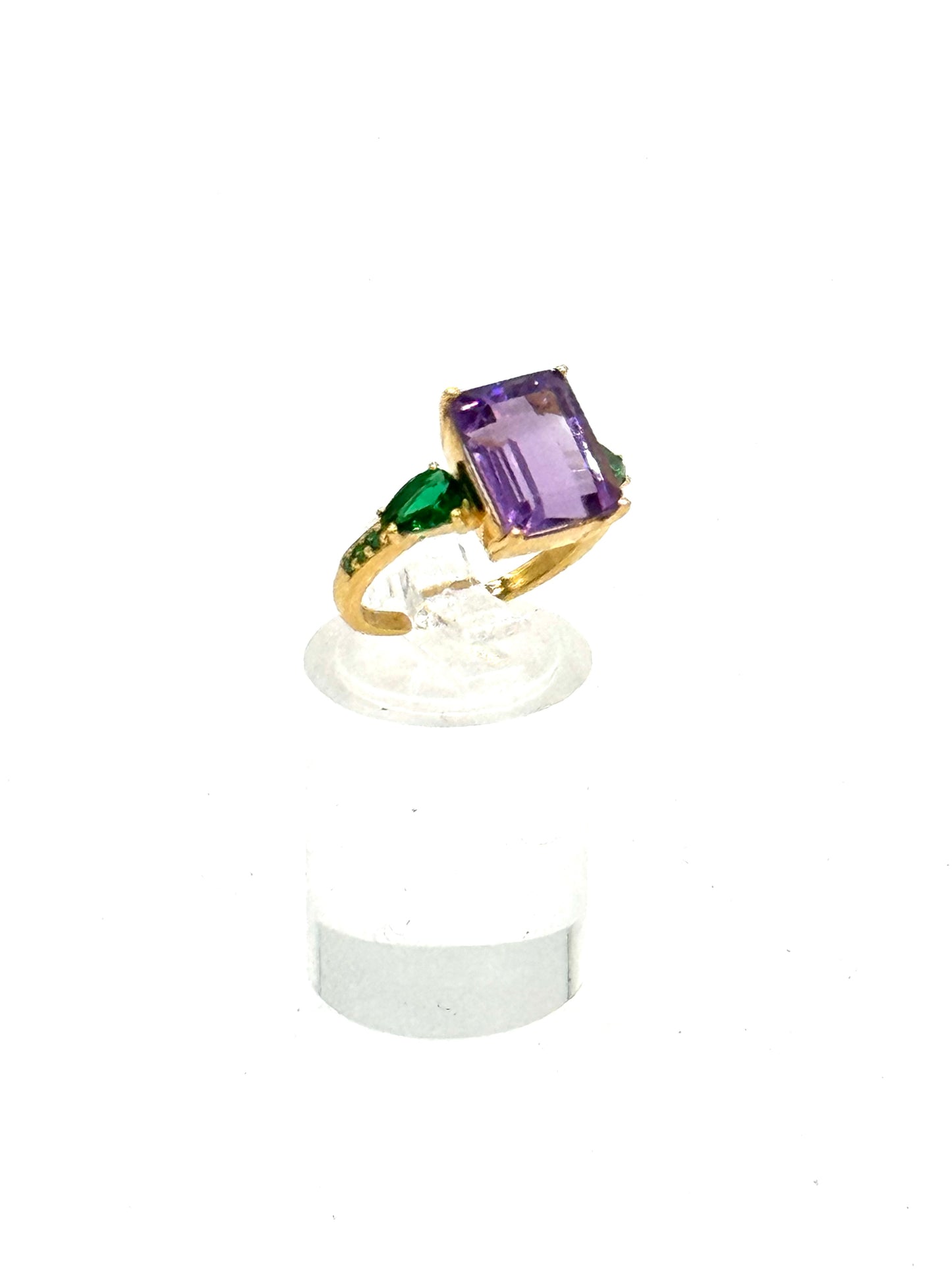 Bague artisanale JAIPUR Améthyste