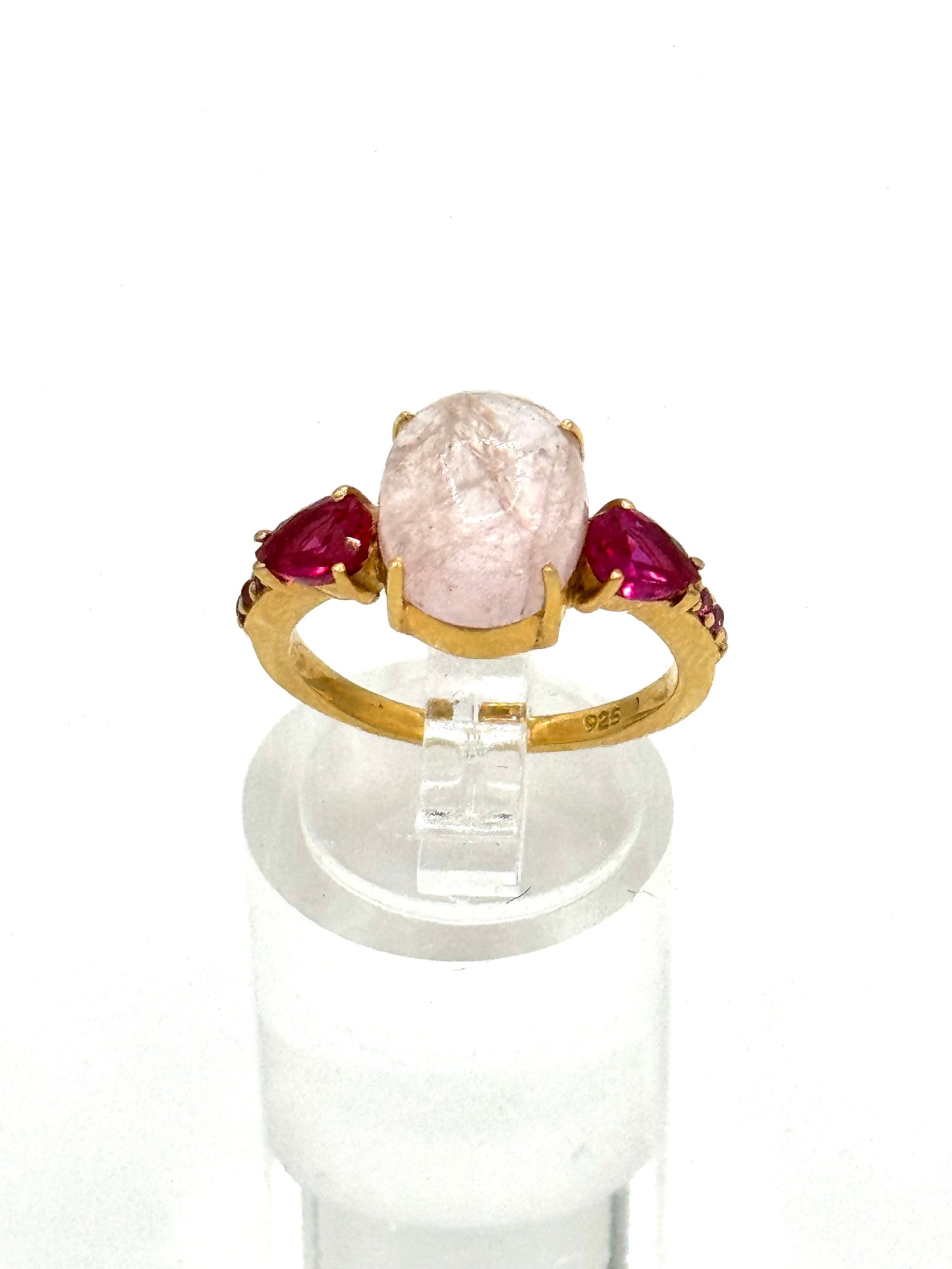 Bague artisanale JAIPUR Morganite