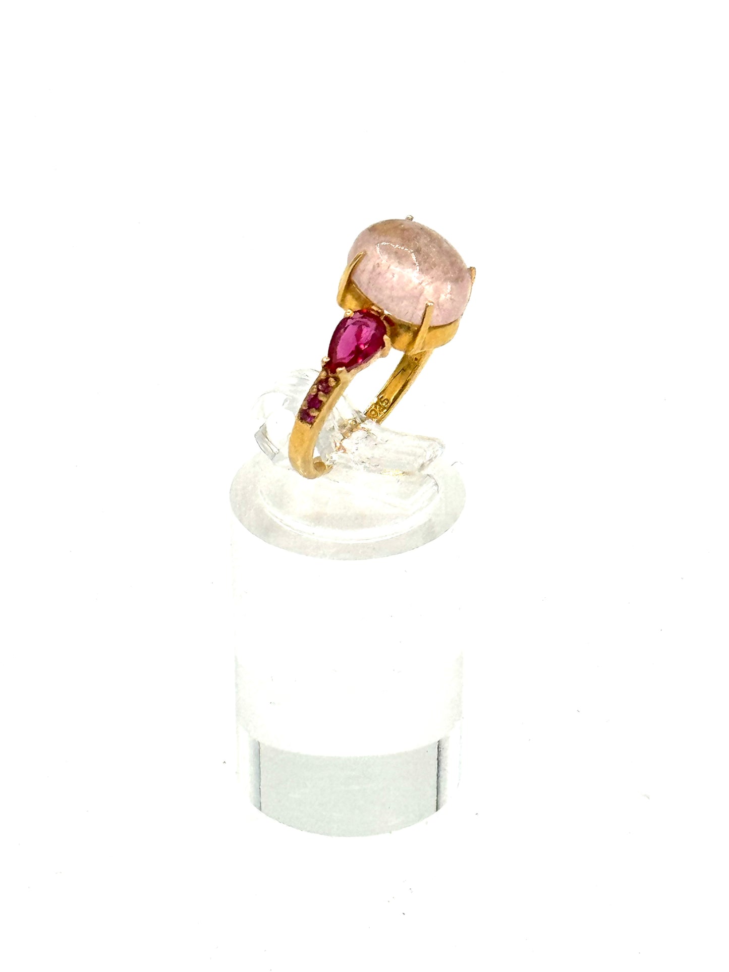 Bague artisanale JAIPUR Morganite